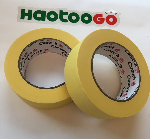 Masking Tape Automotive Grade Yellow 80°C
