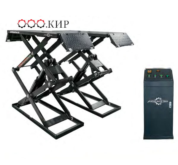 JSL-3000A Ultra Thin Scissor Car Lift